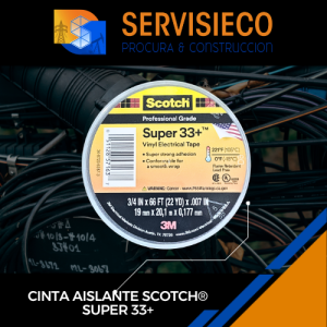 Cinta Aislante Scotch® Super 33+