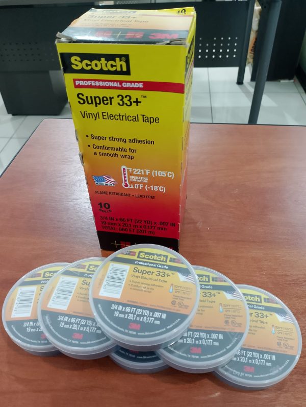 Cinta Aislante Scotch® Super 33+