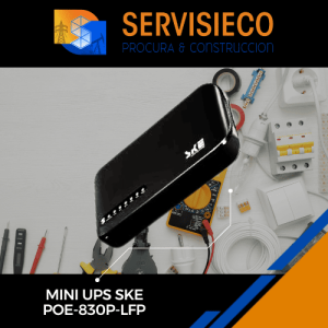Mini UPS SKE POE-830P-LFP - 20.000 MAH