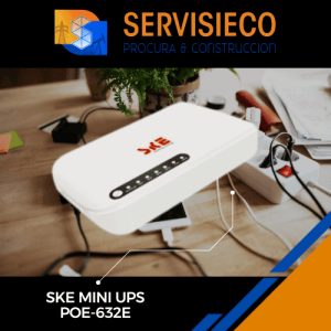 SKE MINI UPS 10000mAh 17W 5/9/12V (POE-632E)
