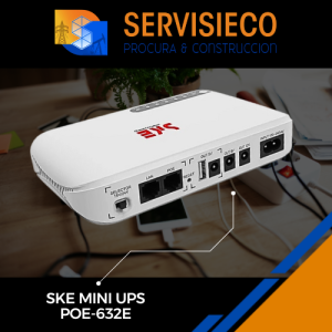 SKE MINI UPS 10000mAh 17W 5/9/12V (POE-632E)