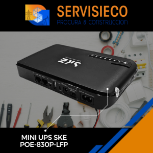 Mini UPS SKE POE-830P-LFP - 20.000 MAH