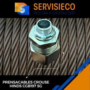 PRENSACABLES CROUSE HINDS CGB197 SG